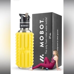 MOBOT Foam Roller Water Bottle 27oz
Stainless Steel Lemon Yoga Gym Pilates